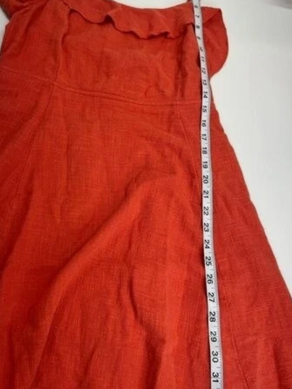 MAKE OFFER!! Free People - More Than a Mini Dress, Coral, Lace Up Back, Size L - Picture 10 of 10
